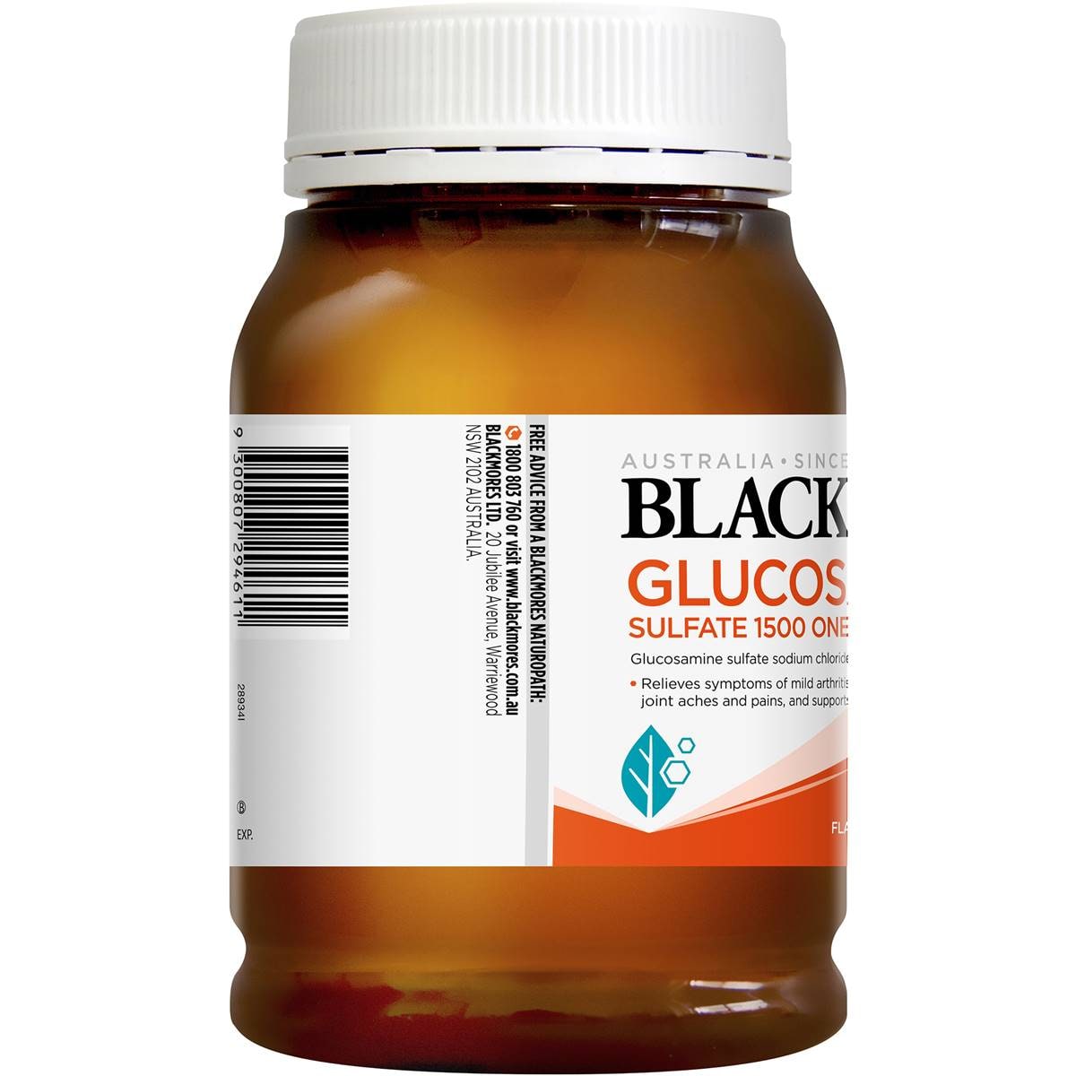 Blackmores Glucosamine Sulfate 1500mg Tablets 180 Pack Woolworths