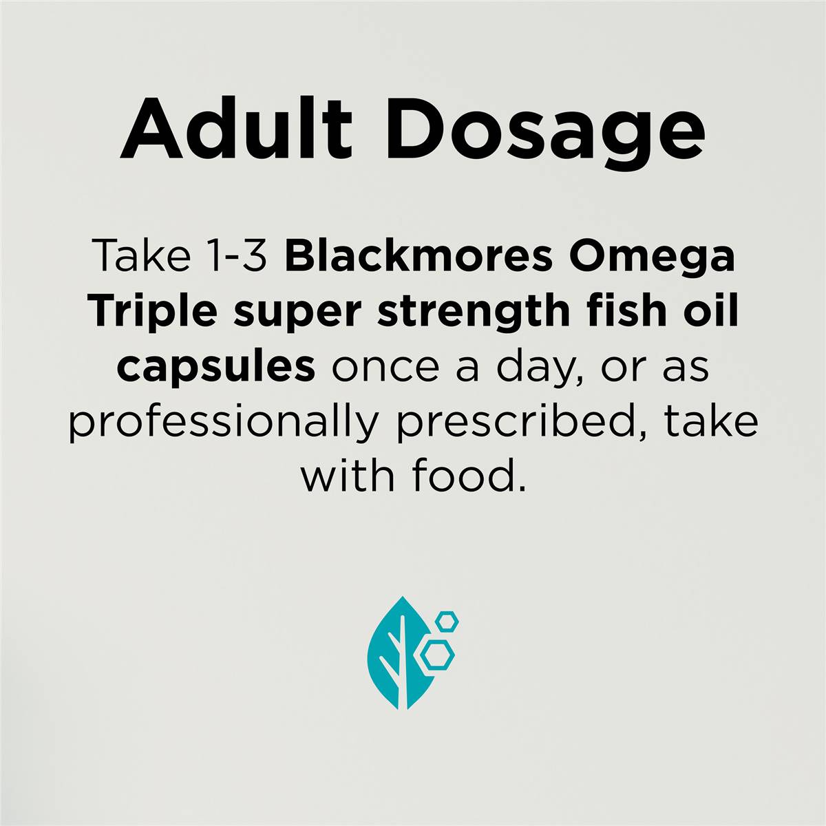 Blackmores Omega Triple High Strength Fish Oil Capsules 60 Pack