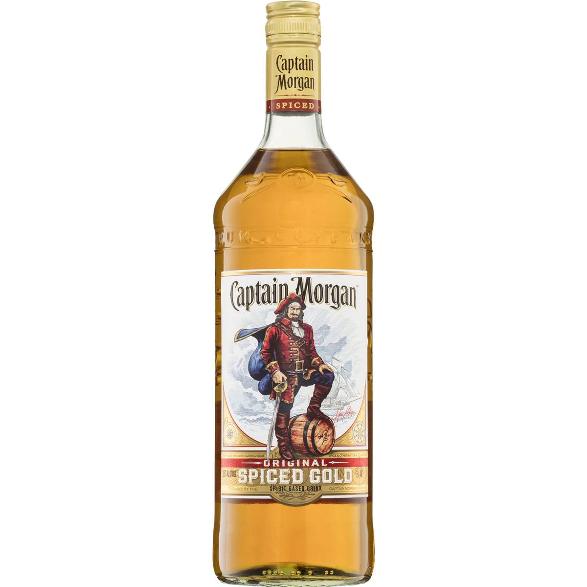 Captain Morgan Original Spiced Gold Rum 1l | Woolworths