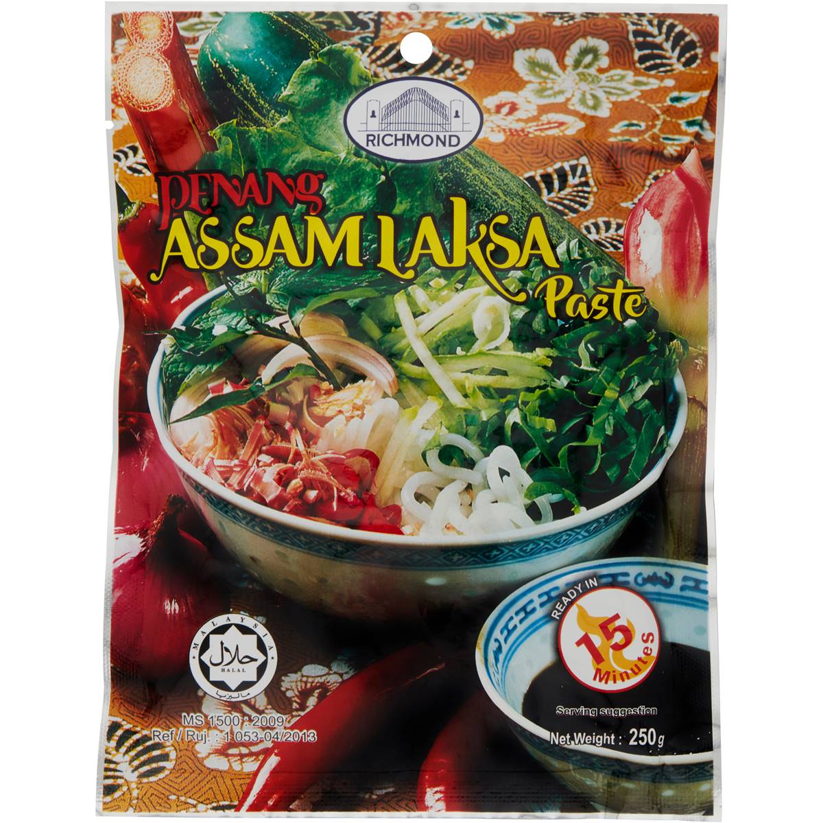 Richmond Curry Paste Penang Assam Laksa 250g Woolworths richmond-curry-paste-penang-assam-laksa-250g-woolworths