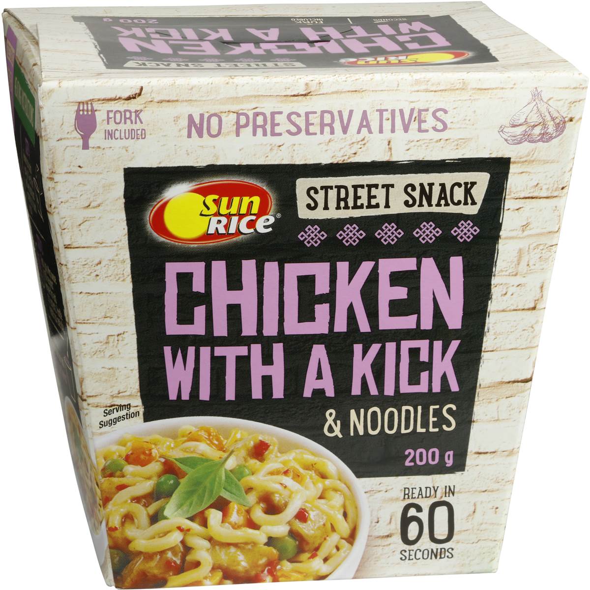 Sunrice Street Snack Chicken With A Kick