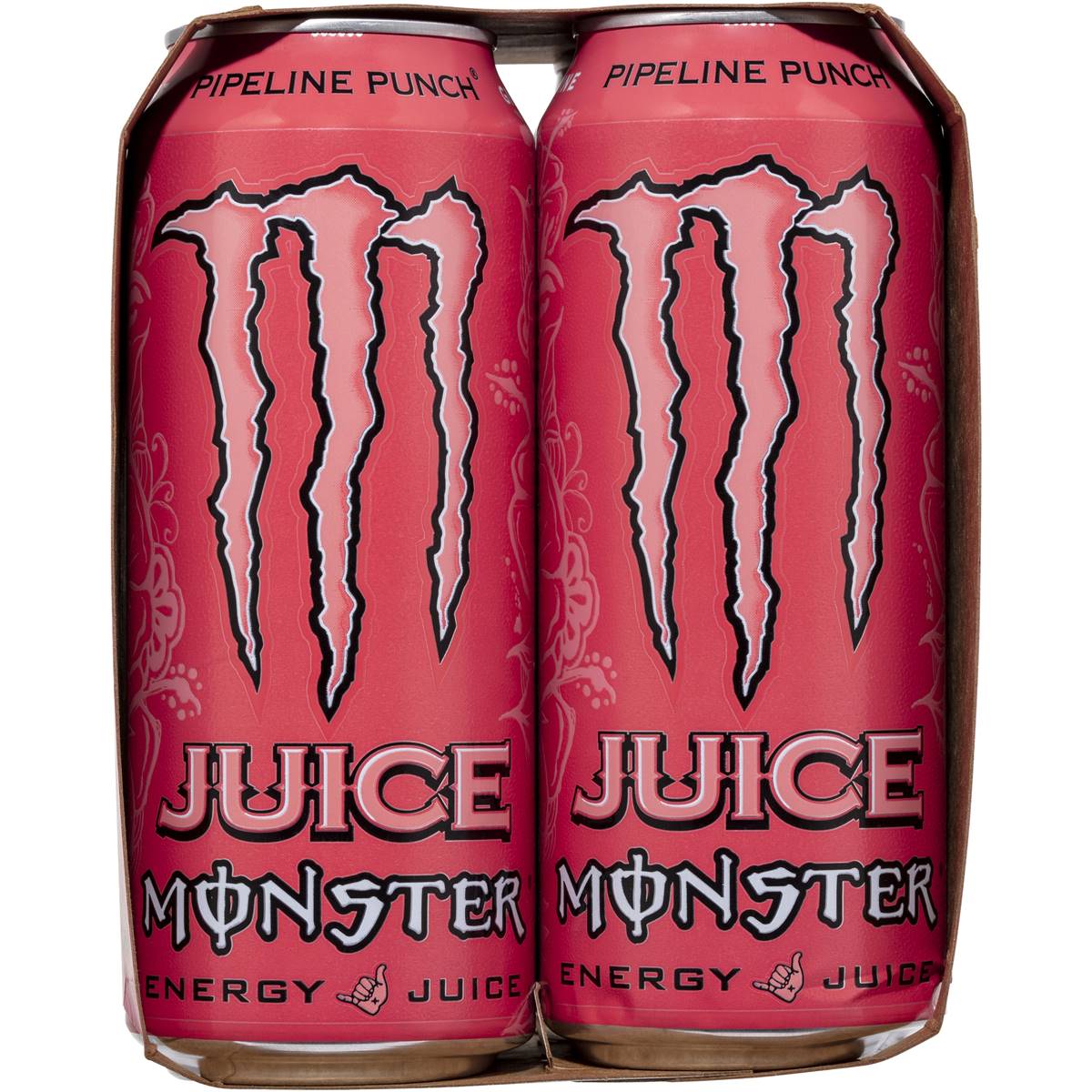 Monster Pipeline Punch 500ml X4 Pack 