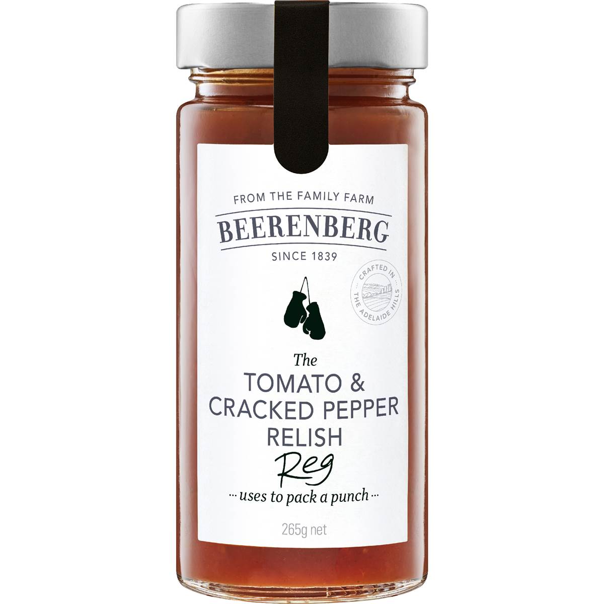 Beerenberg Relish Tomato & Cracked Pepper 265g