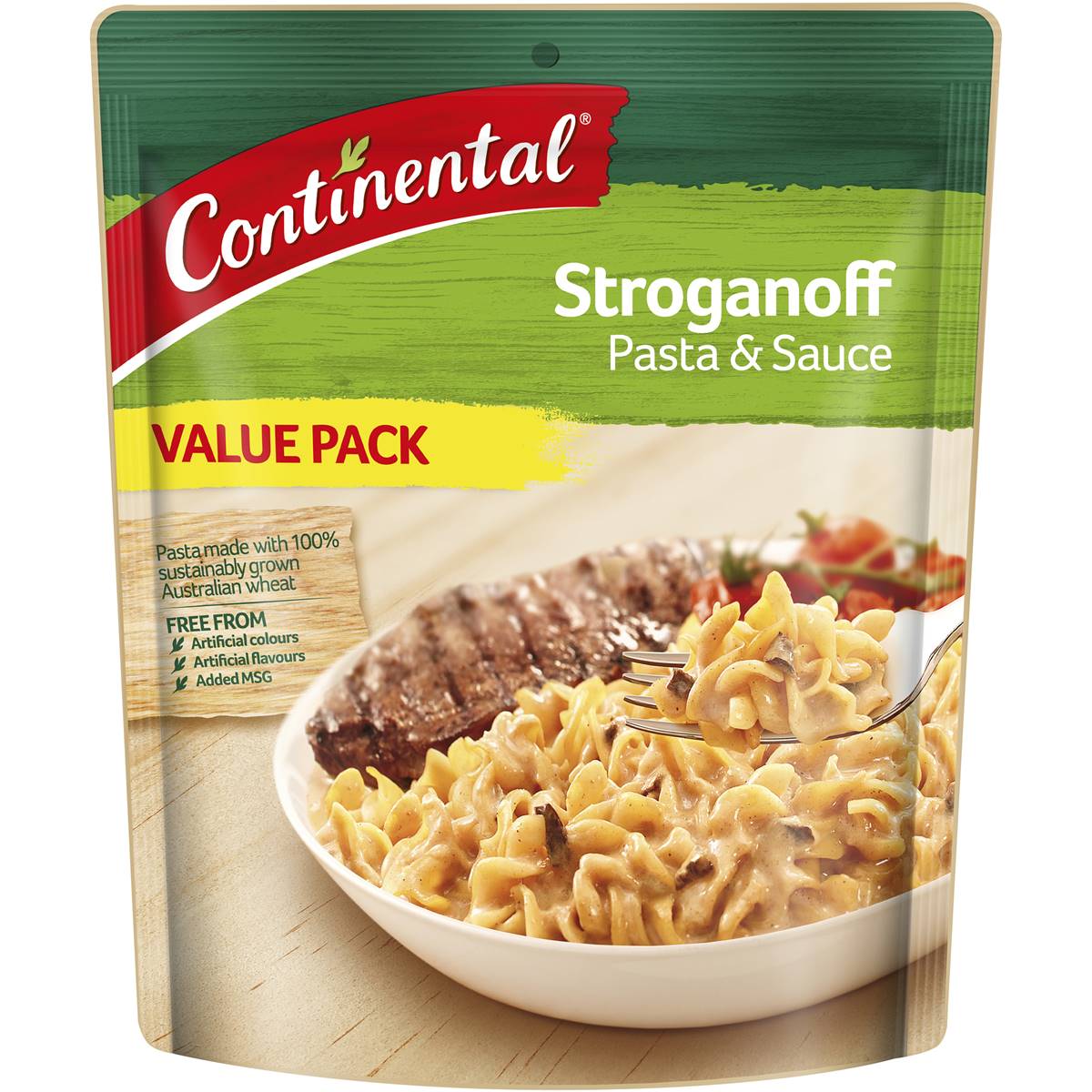 Continental Value Pack Pasta & Sauce Stroganoff