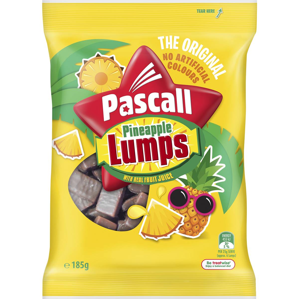 Pascall Pineapple Lumps Chocolate Candy