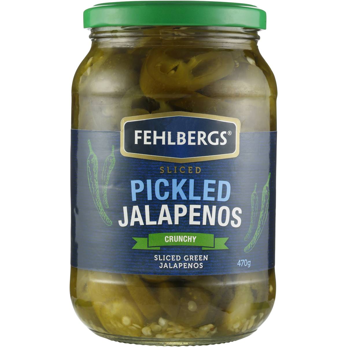Fehlbergs Jalapenos Pickled 470g Woolworths