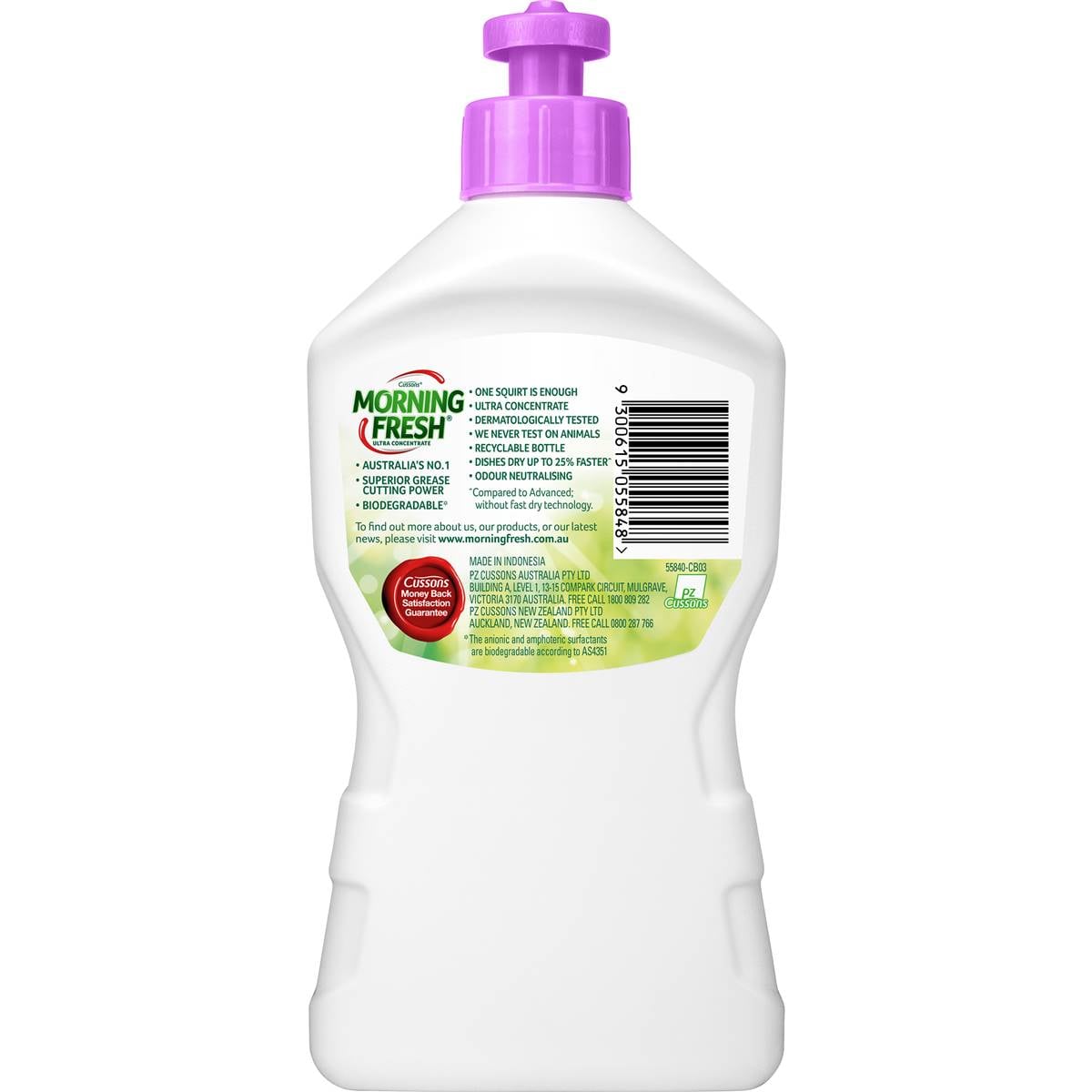 Morning Fresh Dishwashing Liquid Advanced 400ml Woolworths