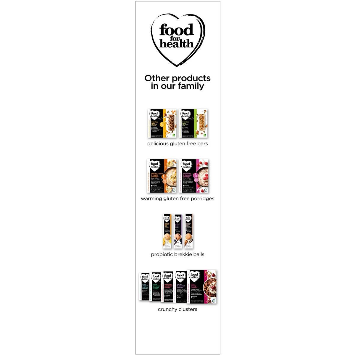Food For Health Gluten Free Muesli Ingredients Food For Health Gluten Free Muesli Ingredients