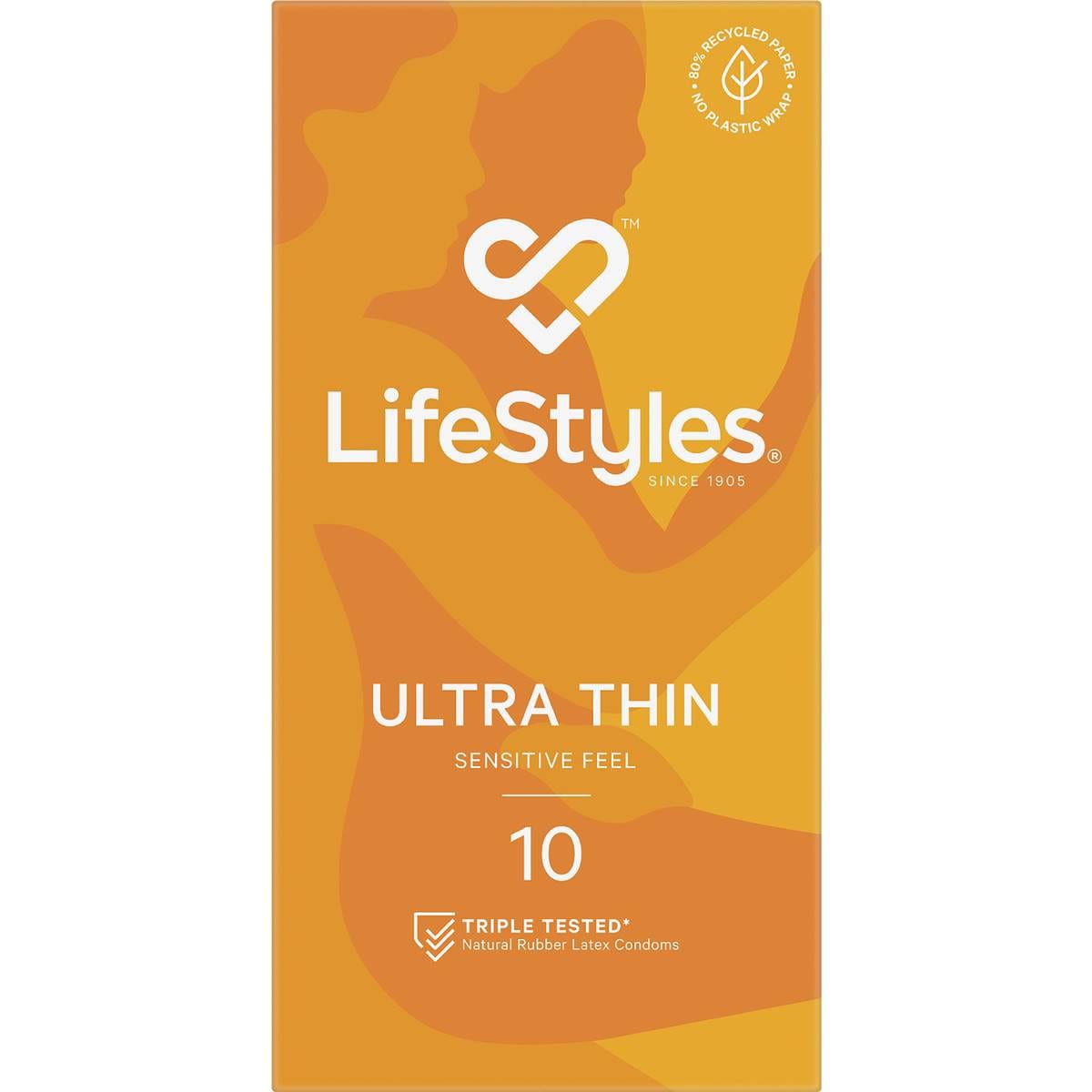 Lifestyles Condoms Ultra Thin 10 Pack Woolworths