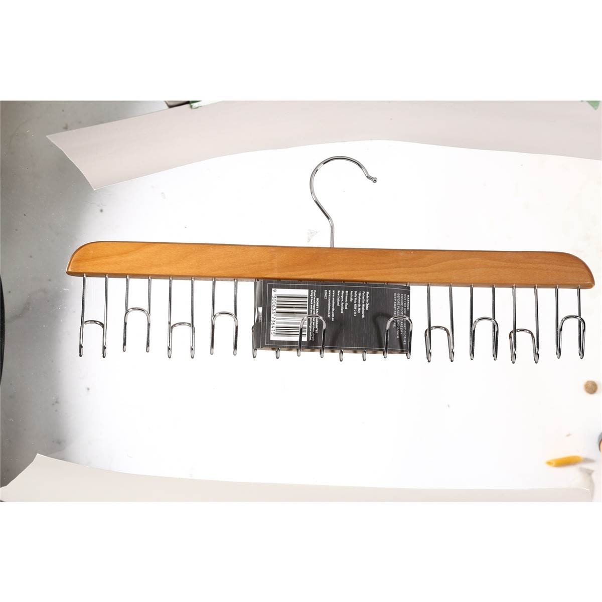 Inspire Wooden Belt Hanger Each Woolworths