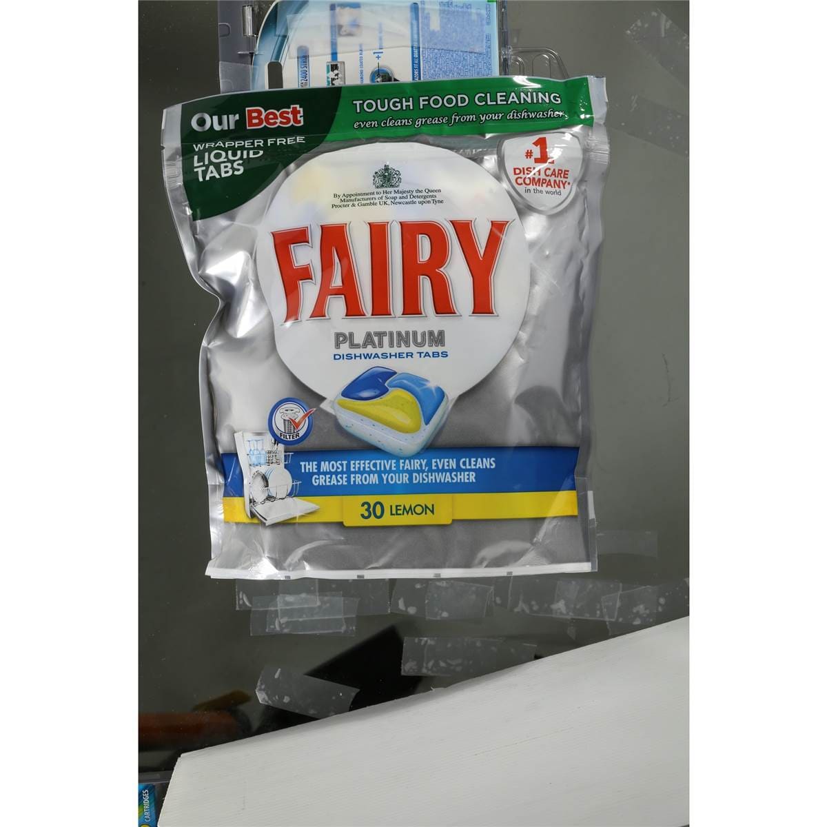 Fairy Platinum All In One Dishwasher Tablets Lemon 30pk 506g Woolworths