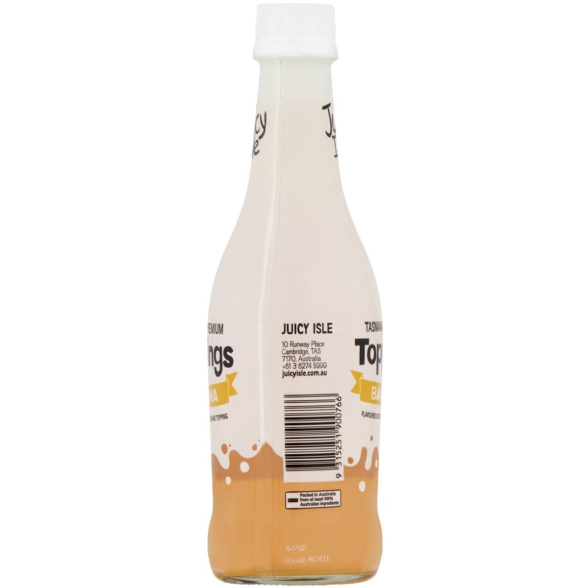 Juicy Isle Banana Topping Topping 375ml Woolworths