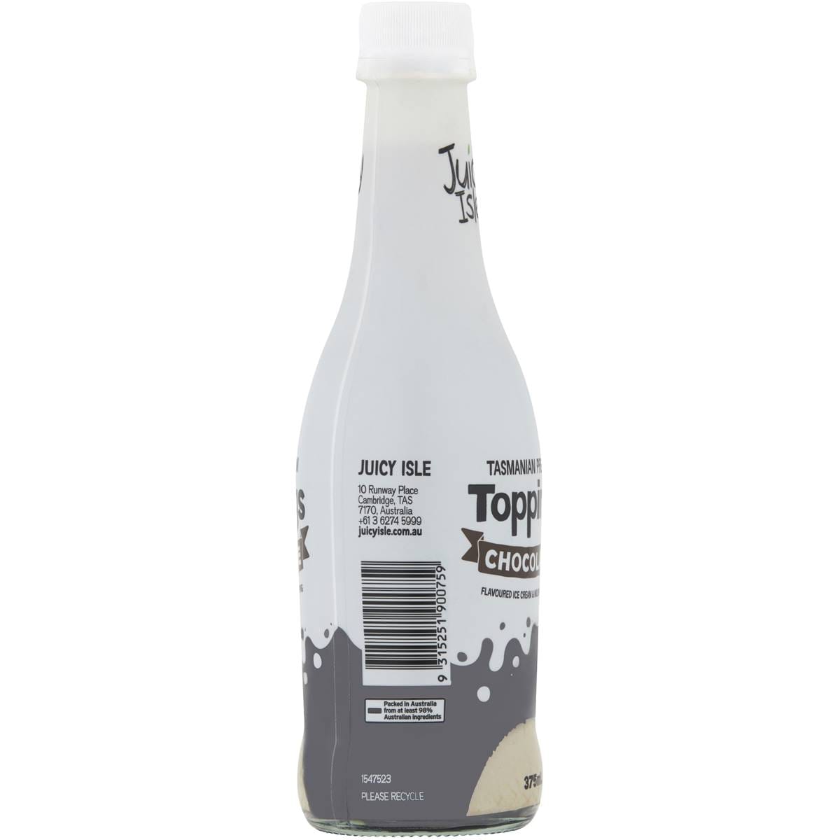 Juicy Isle Chocolate Topping 375ml Woolworths