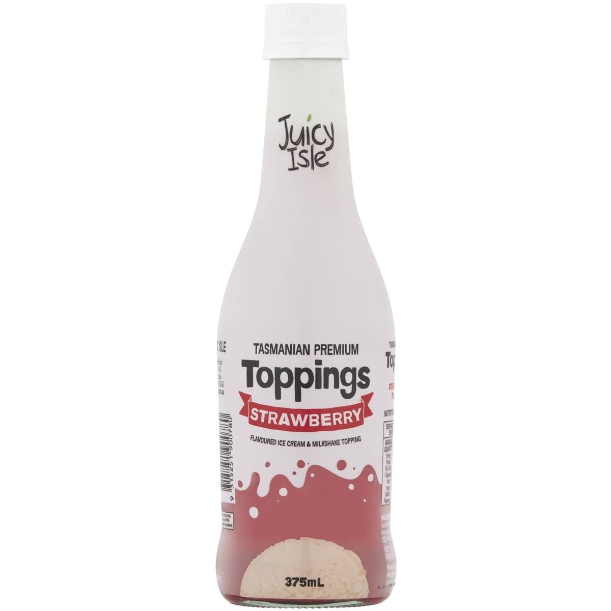 Juicy Isle Strawberry Topping 375ml Woolworths