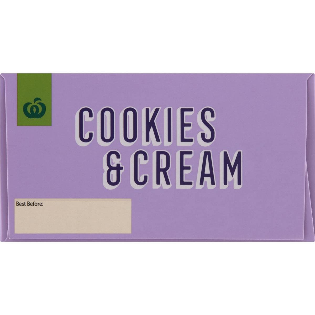 Woolworths Cookies & Cream Ice Cream Sandwich 4 Pack Woolworths
