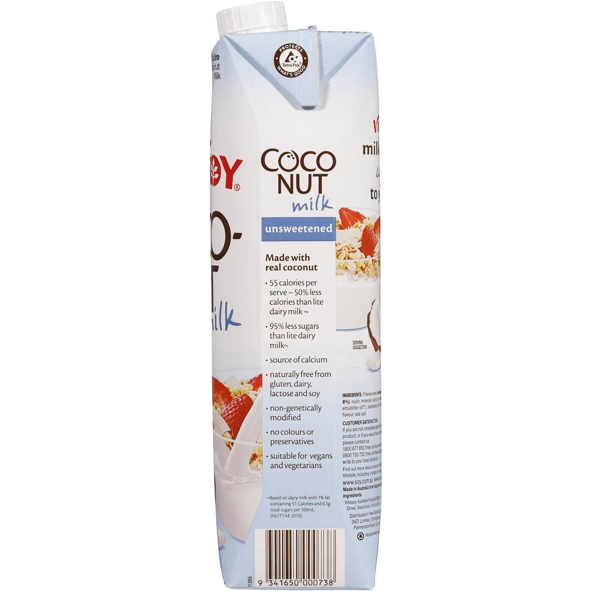 Vitasoy Coconut Milk 1l Woolworths