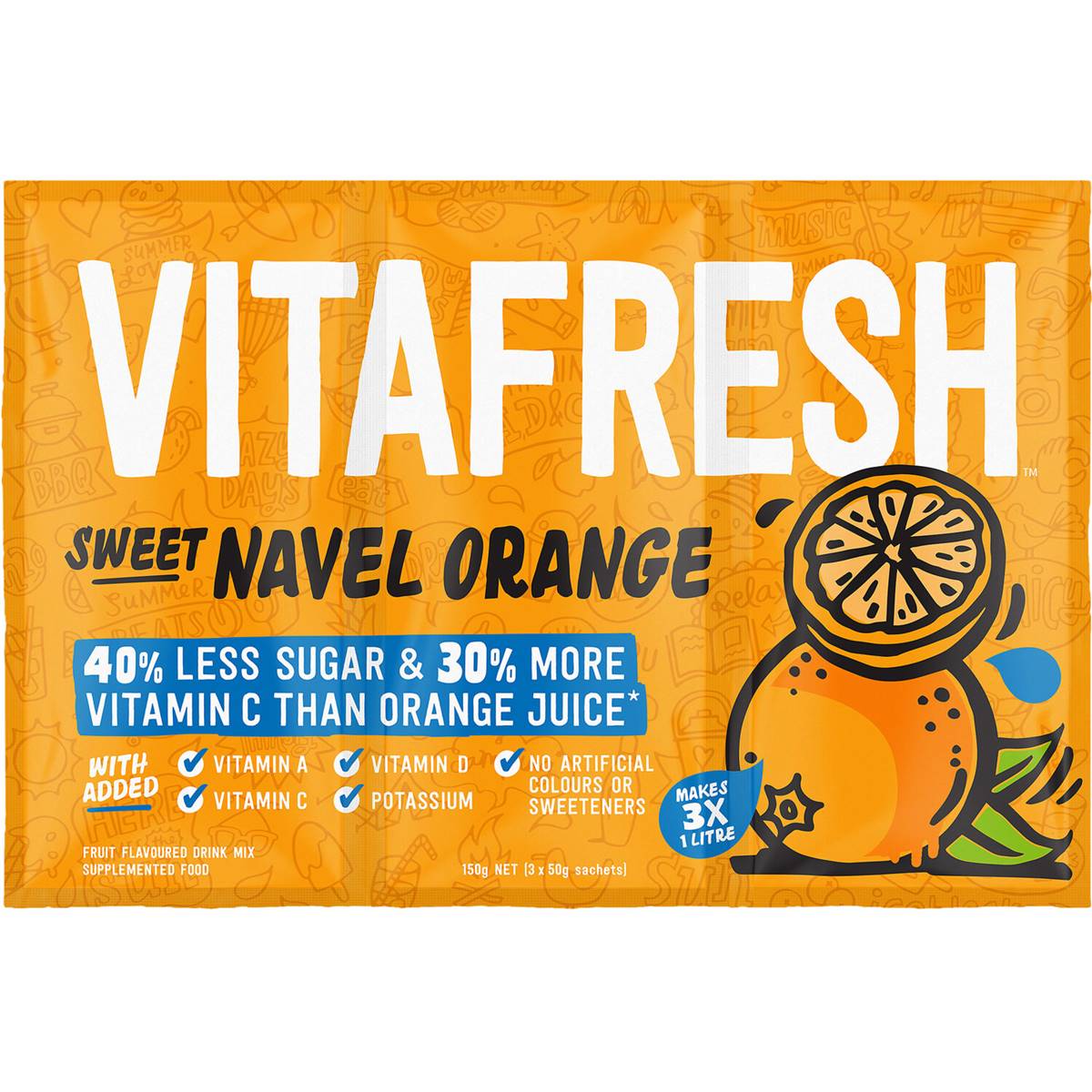 Vitafresh Sweet Navel Orange Drink 