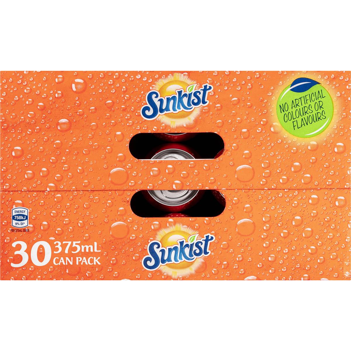 sunkist-orange-soft-drink-cans-multipack-375ml-x-30-pack-woolworths