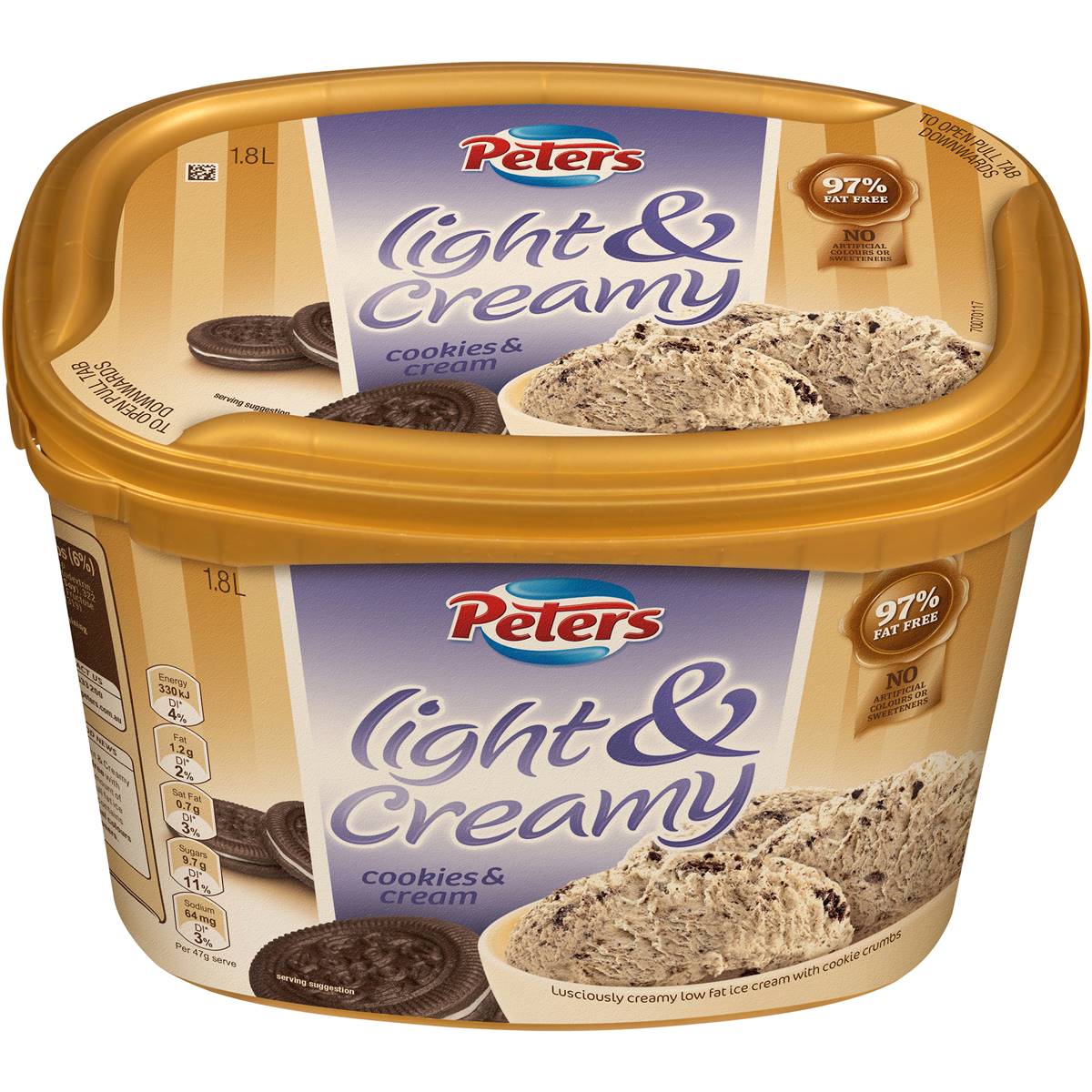 Peters Light & Creamy Woolworths