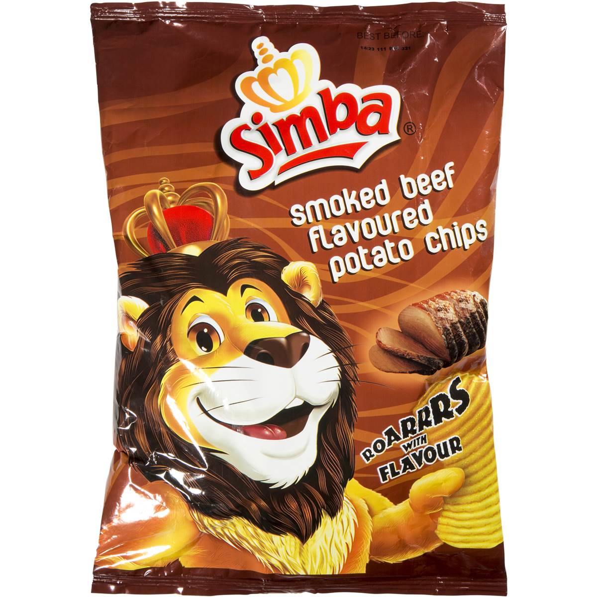 Simba Chips Smoked Beef 125g | Woolworths