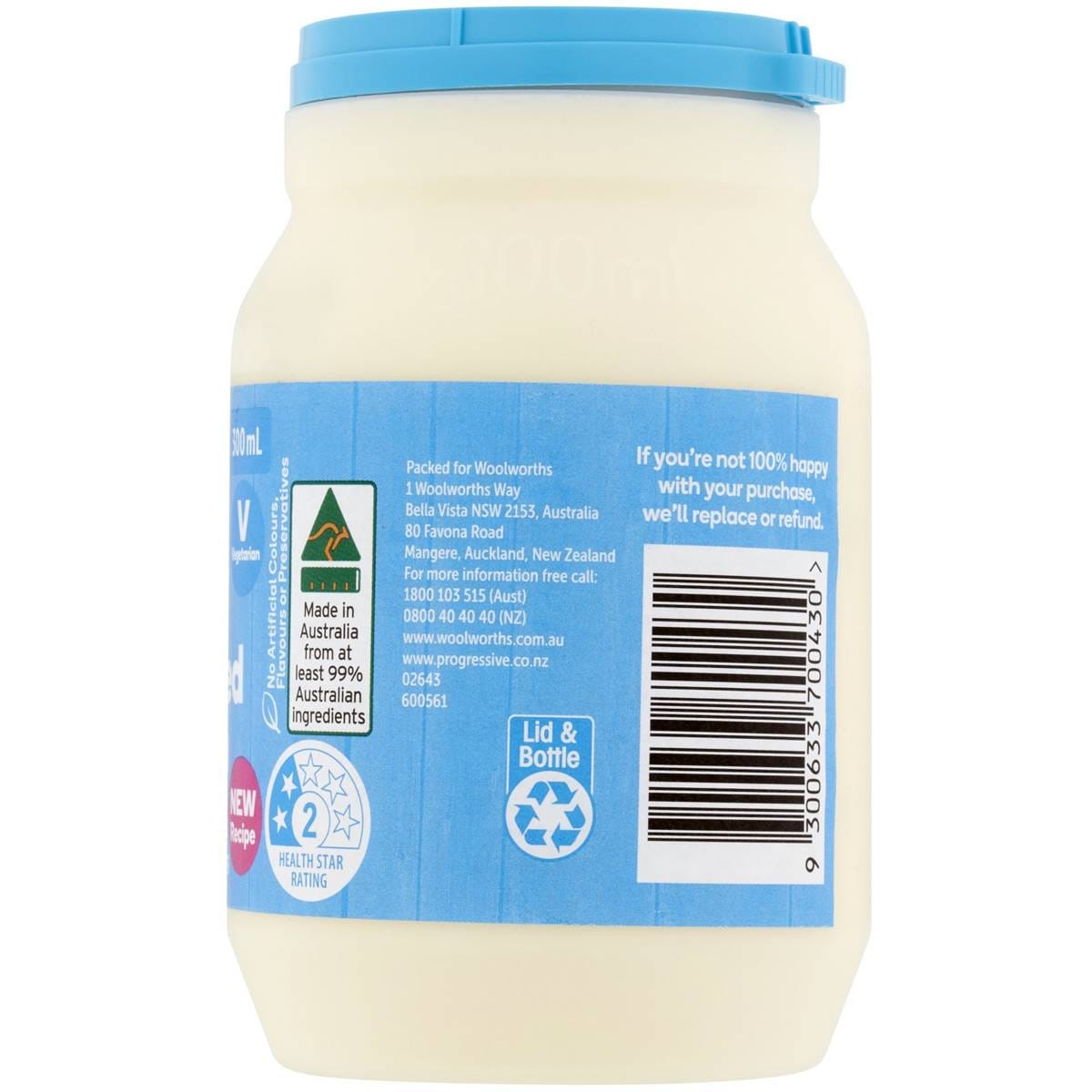 Woolworths Light Thickened Cream 300ml Woolworths