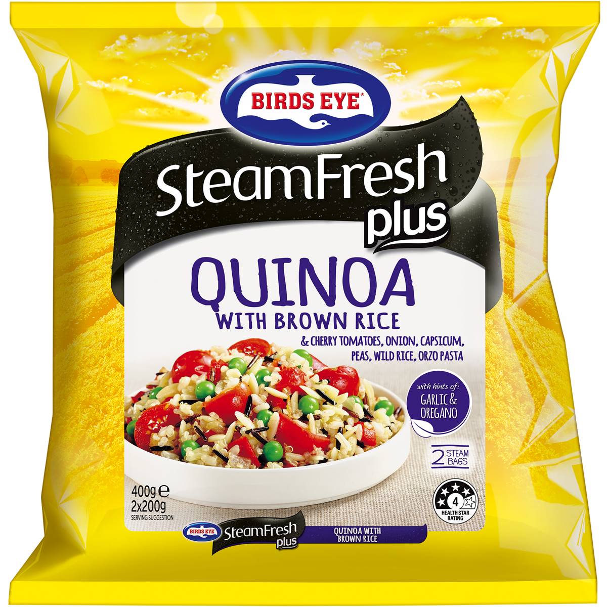 Birds Eye Steam Plus Quinoa & Veg 400g Woolworths