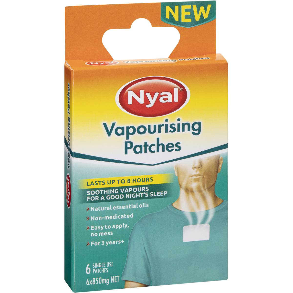Nyal Vapourising Patches 6 Pack Woolworths