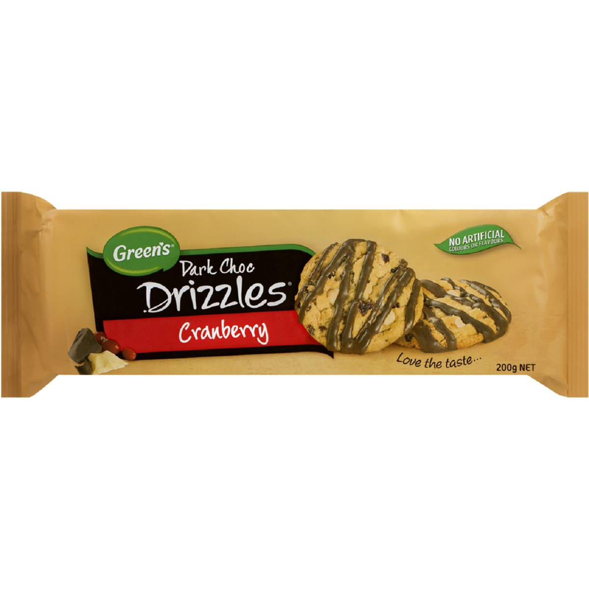 Green's Choc & Cranberry Drizzles