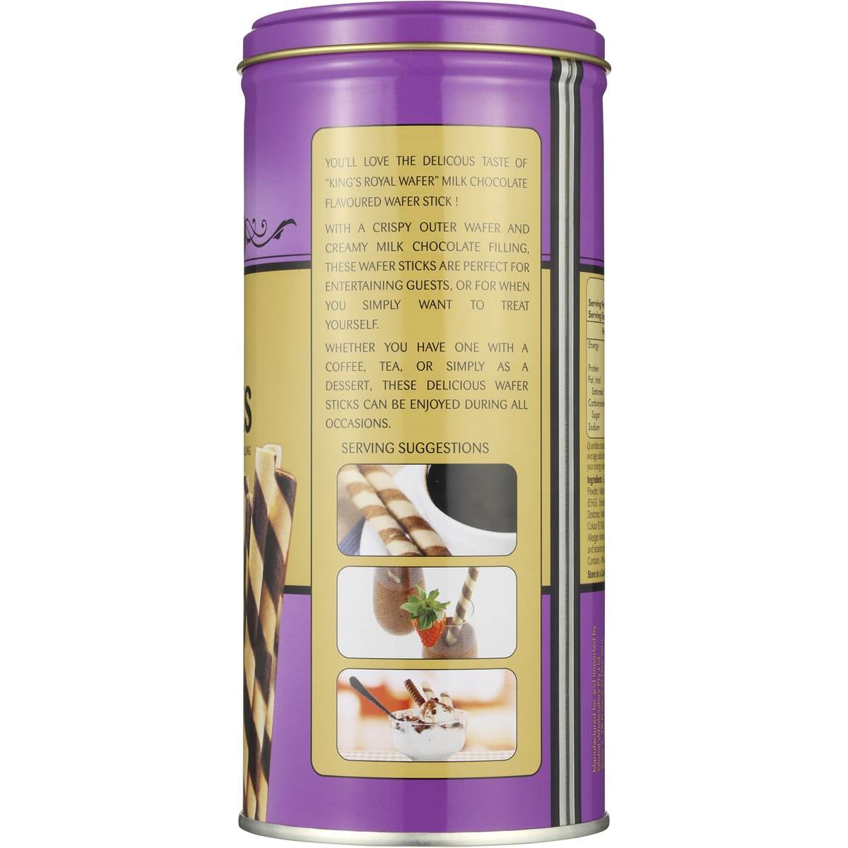 Kings Royal Chocolate Wafer Sticks 150g | Woolworths