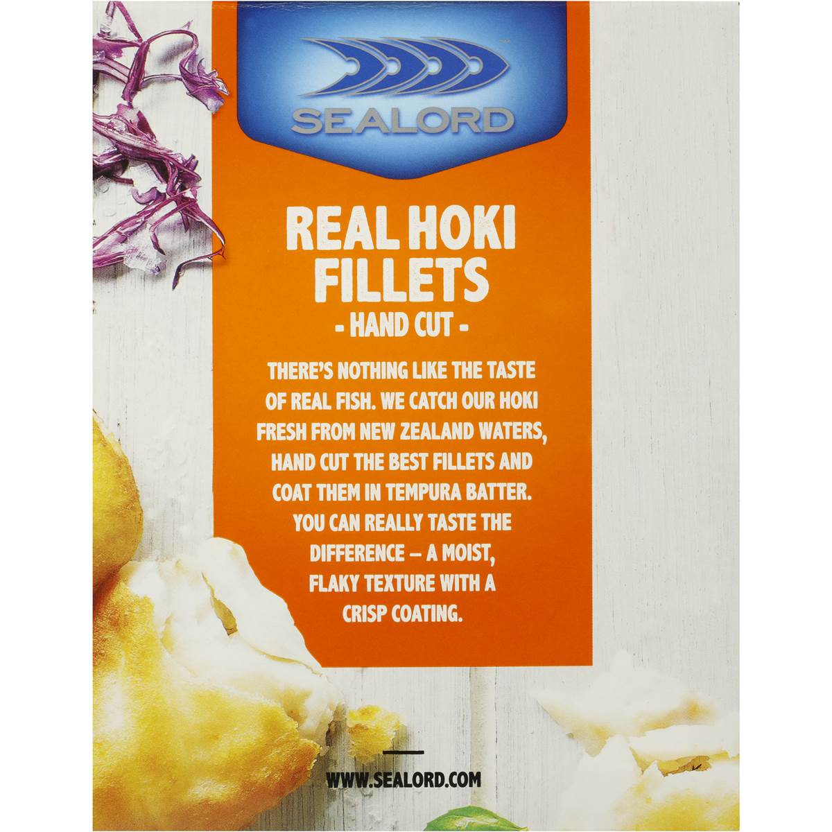 Sealord Hoki Fillets Tempura Batter 390g Woolworths