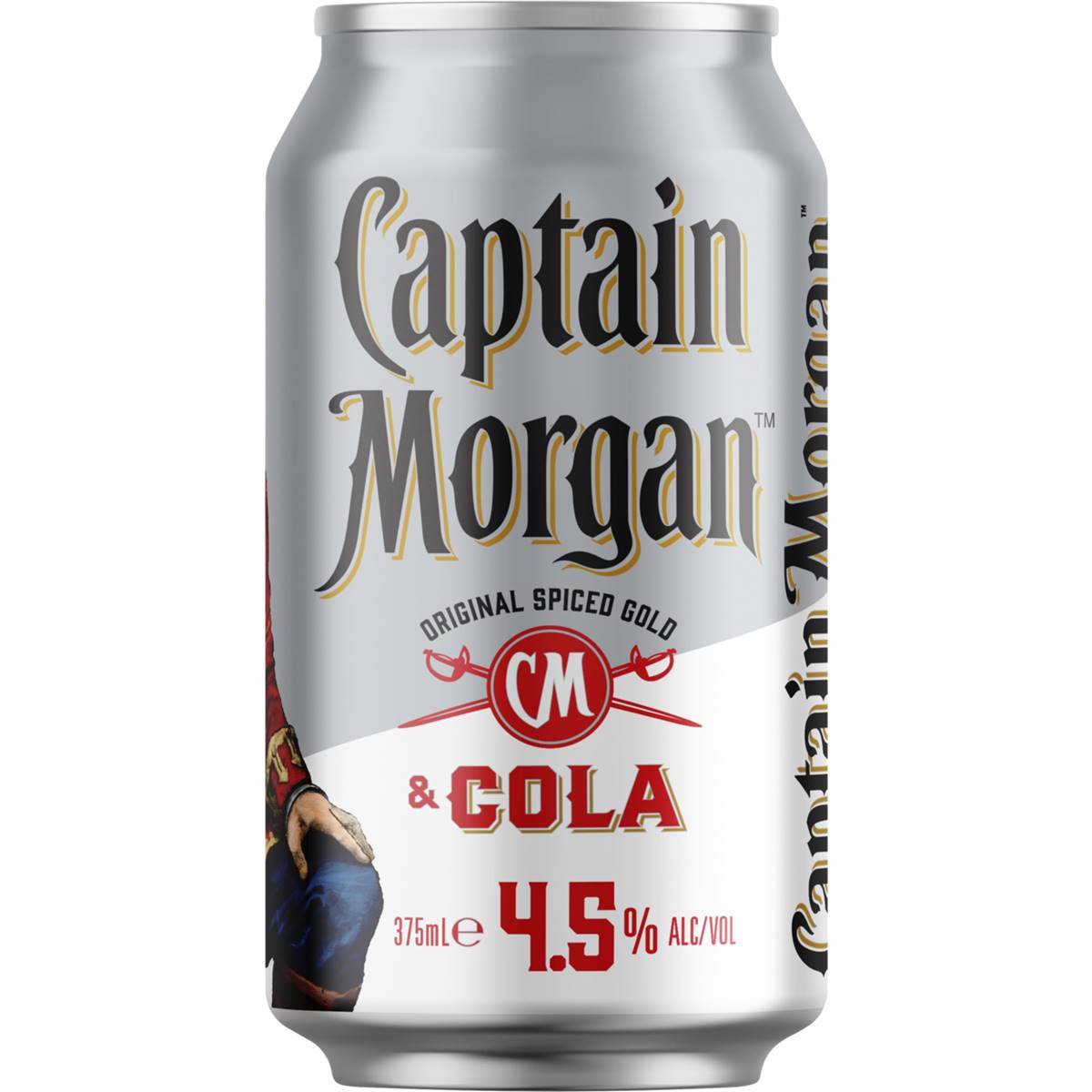 Captain Morgan & Cola 4.5% Can
