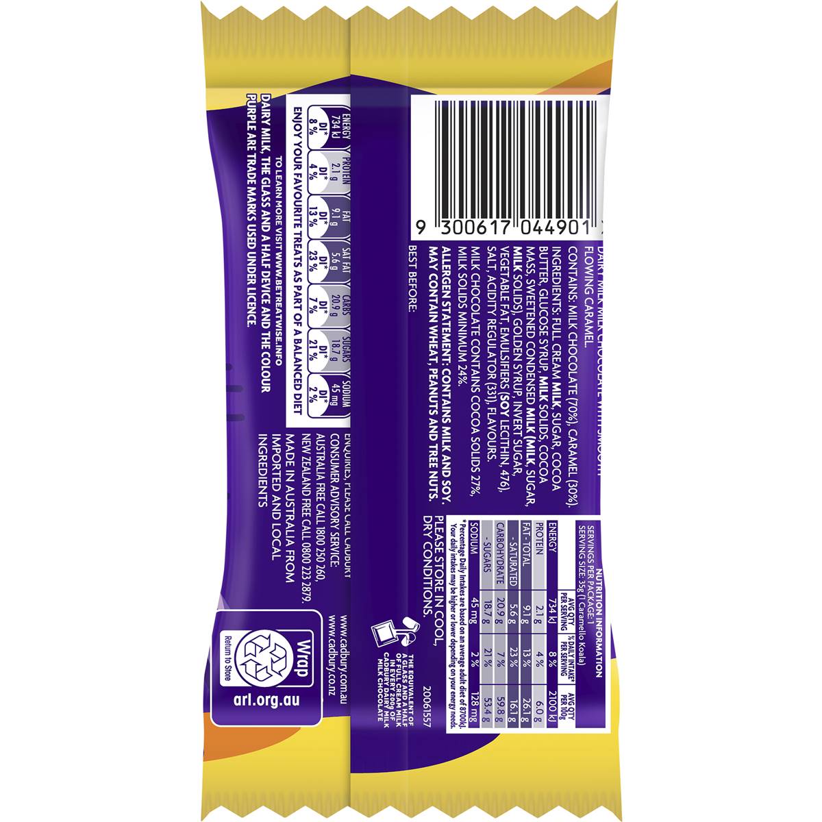 Cadbury Giant Caramello Koala 35g Woolworths