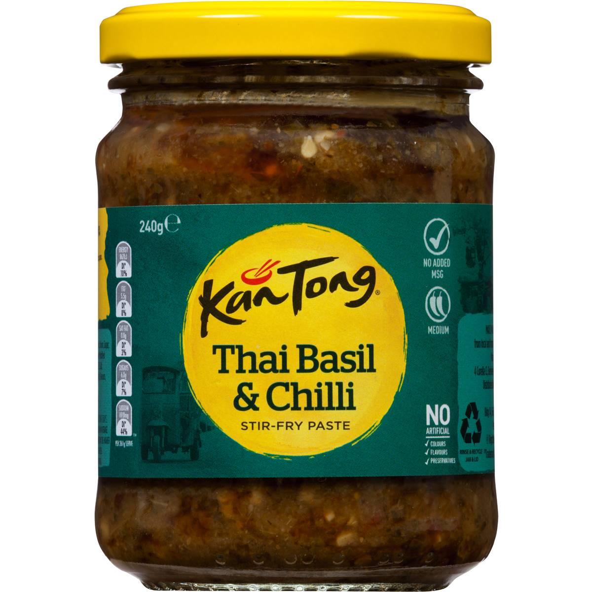 Kan Tong Paste Thai Basil Chilli 240g Woolworths