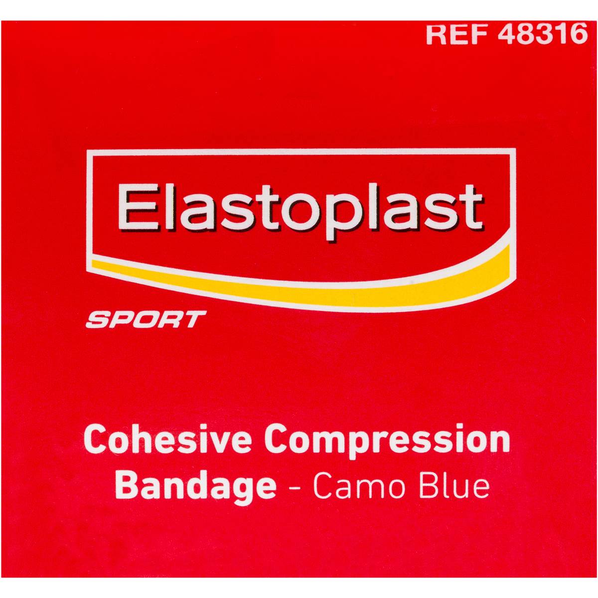 Elastoplast Sport Camo Blue Compression Bandage 7.5cm X 4.5cm 1pk