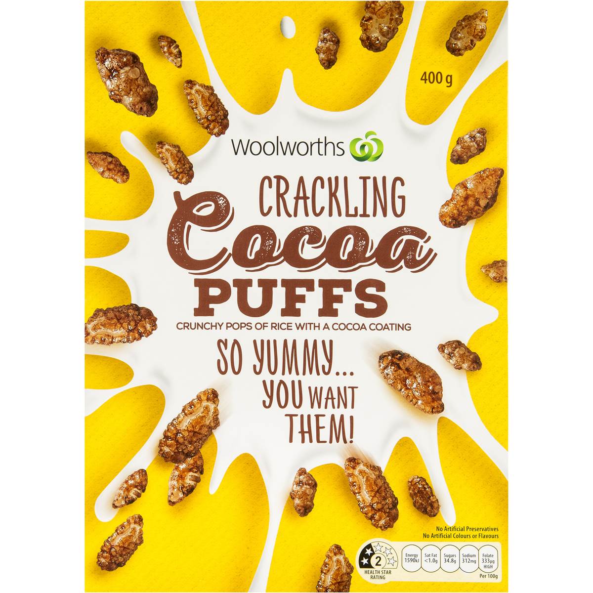 Woolworths Cocoa Puffs 400g Woolworths