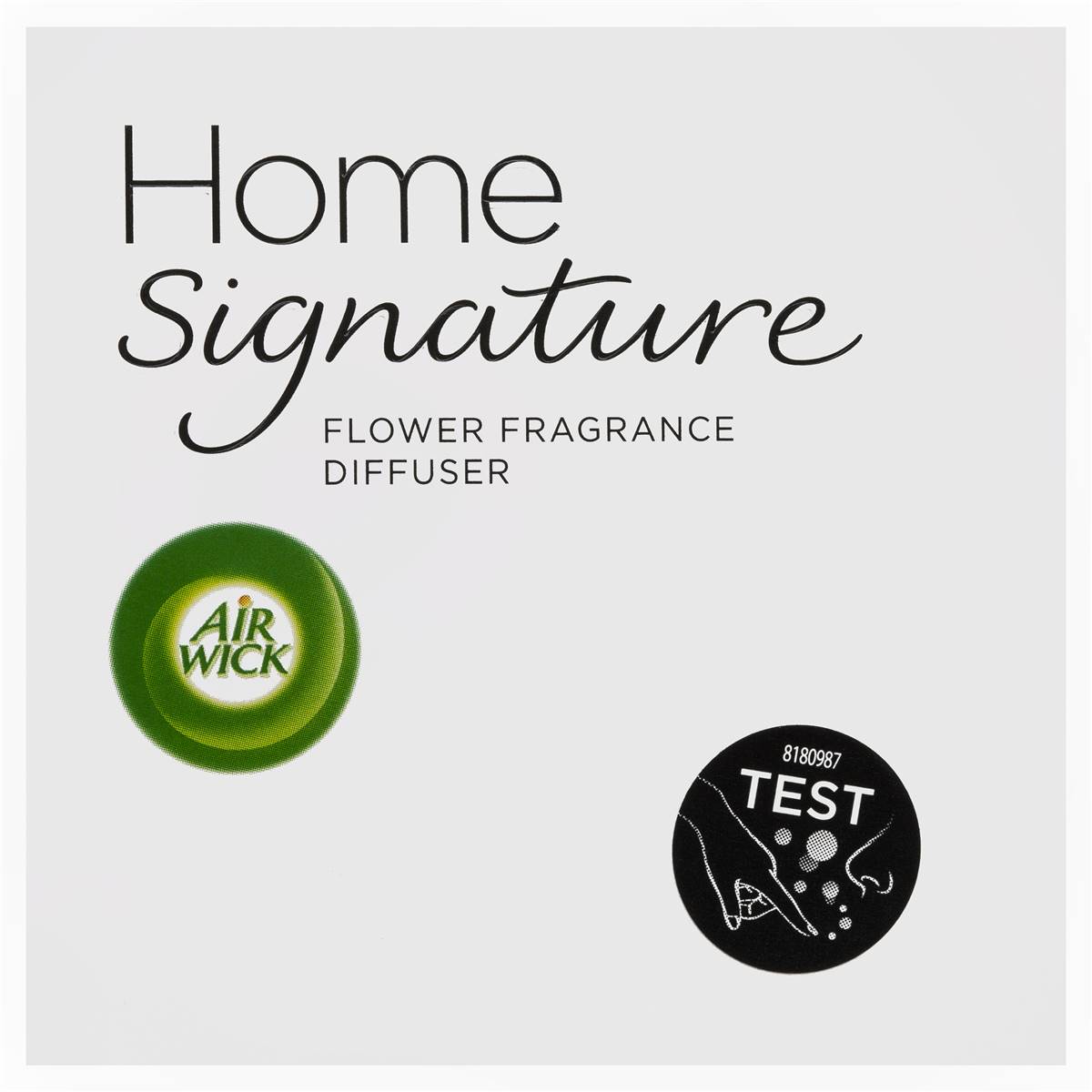 Air Wick Home Signature Flower Diffuser Water Iris & Night Orchid Each