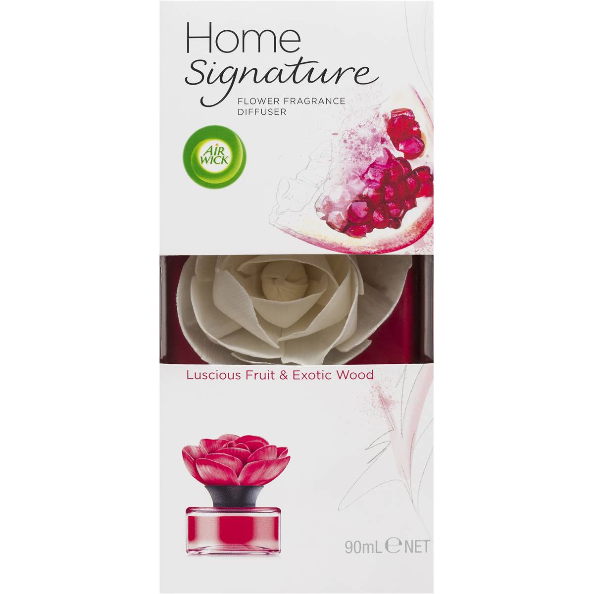 Air Wick Home Signature Flower Diffuser Luscious Fruit & Exotic Wood