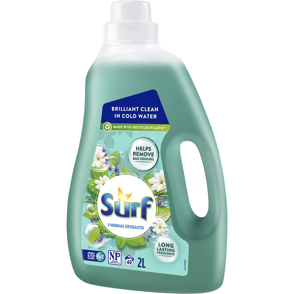 Surf Front&top Loader Laundry Detergent Herbal Extract 2l Woolworths