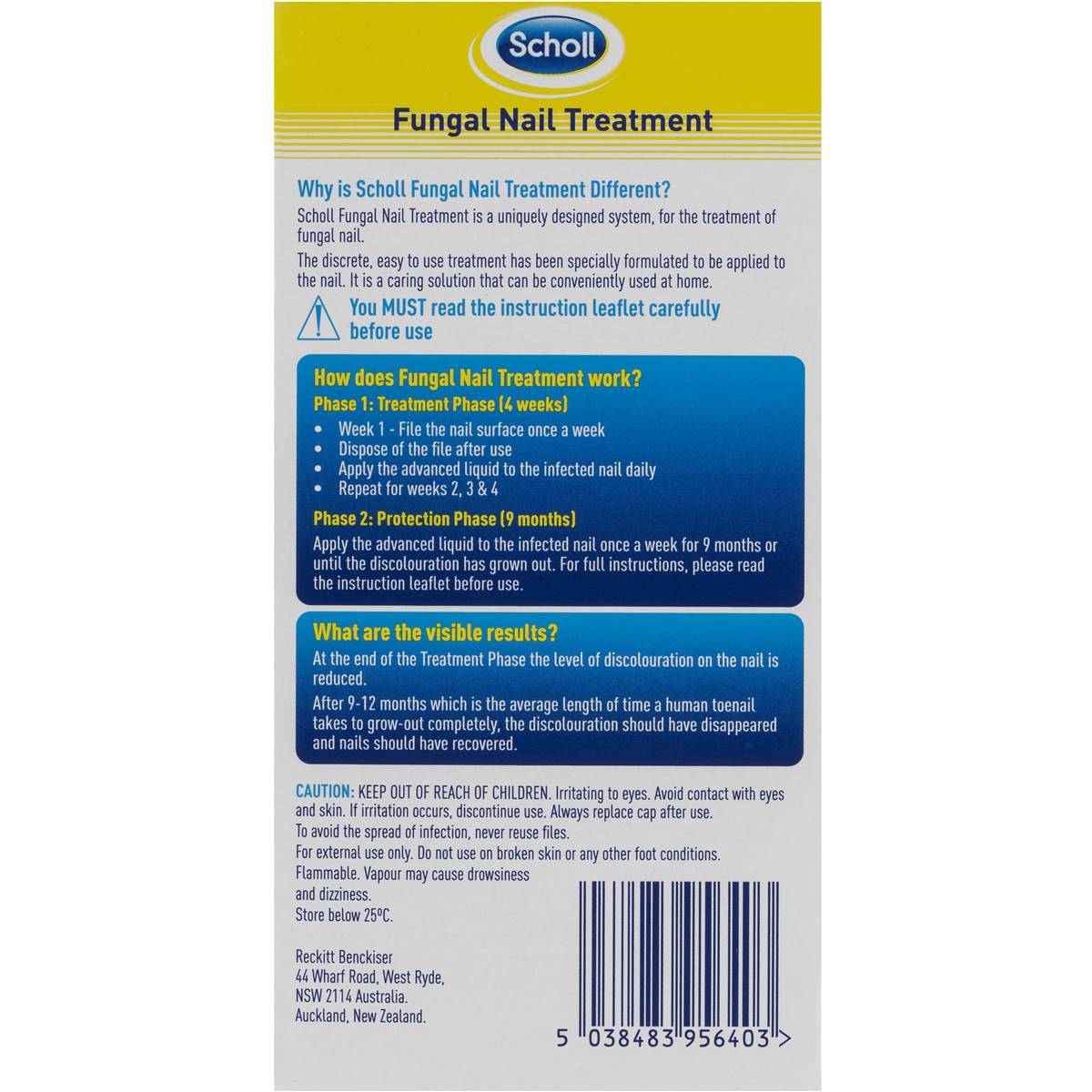 Scholl Fungal Nail Treatment 38ml Woolworths