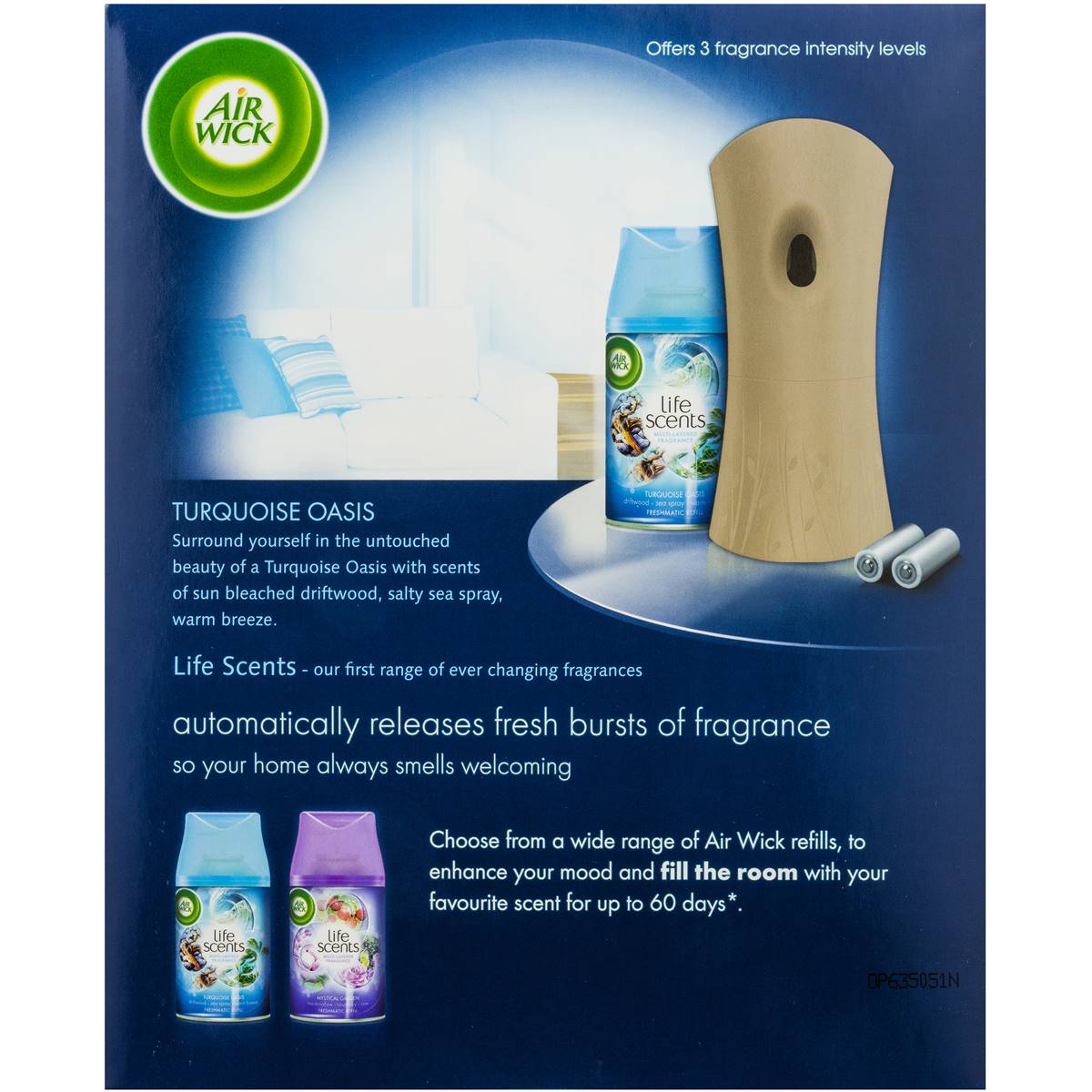 Air Wick Life Scents Turquoise Oasis Freshmatic Primary 157g Woolworths