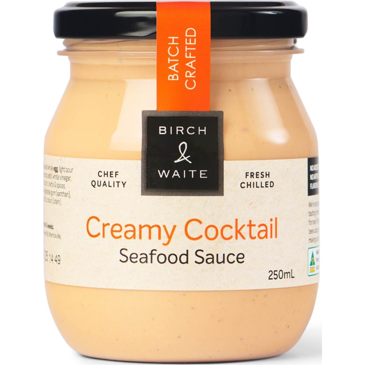 Birch & Waite Seafood Sauce Creamy Cocktail 250ml Woolworths