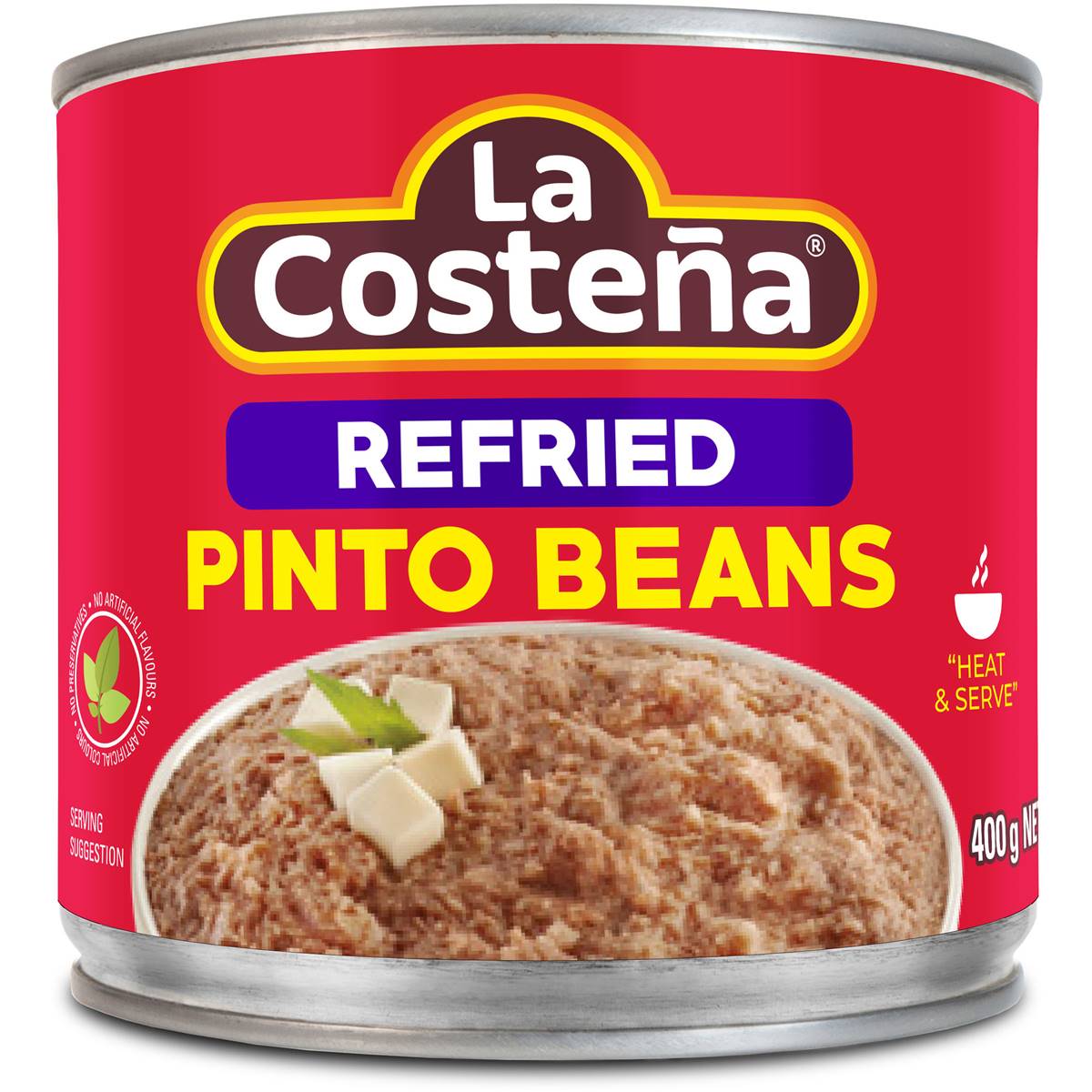 La Costena Refried Black Beans Ingredients