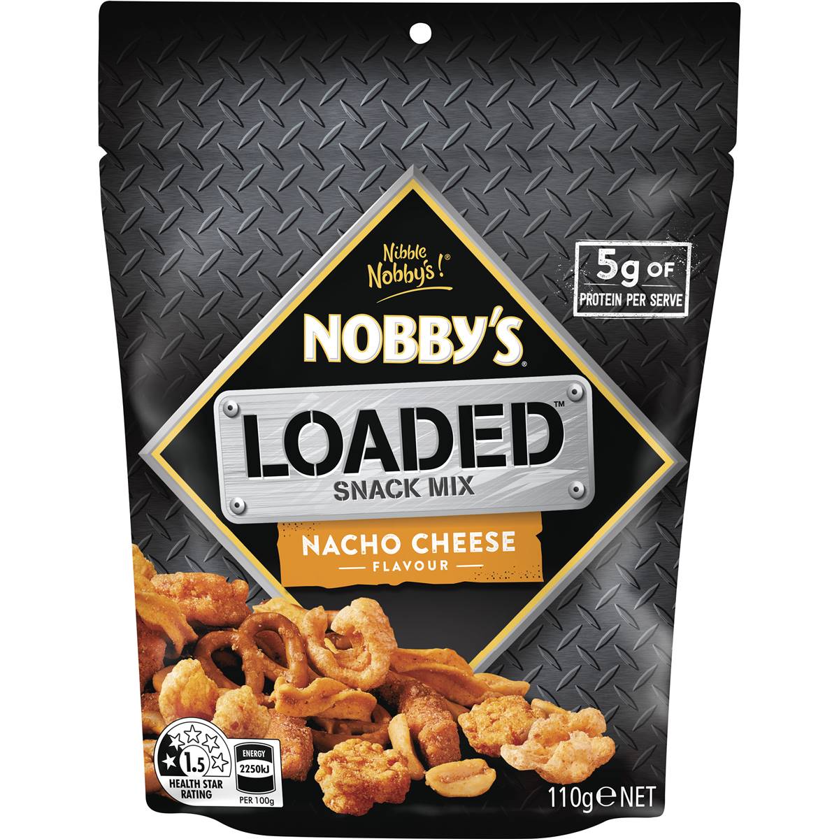 Nobby's Loaded Nacho Cheese Nacho Cheese 110g Woolworths