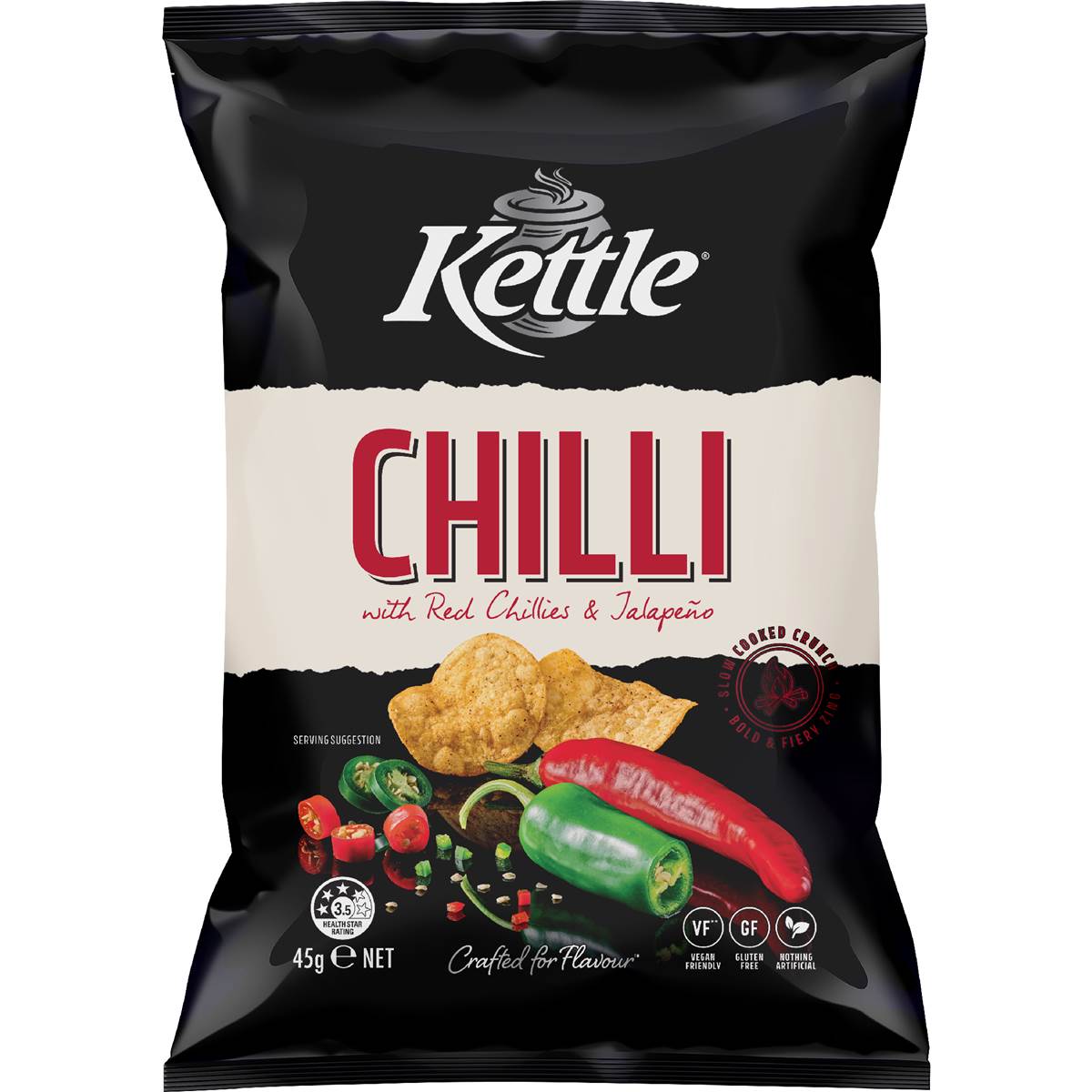 Kettle Chilli Chips 45g Woolworths