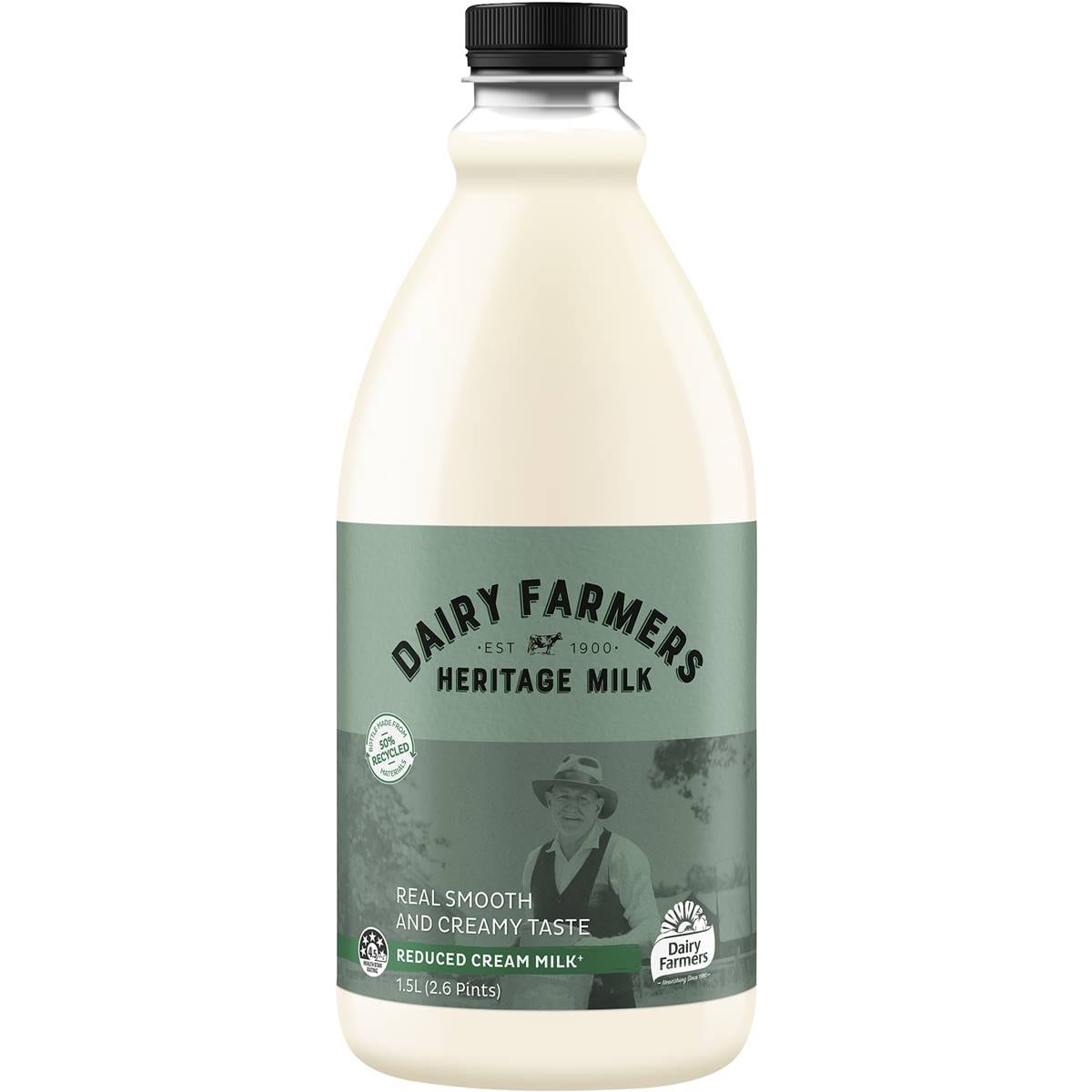 Dairy Farmers Heritage Reduced Fat Milk 1.5l Woolworths
