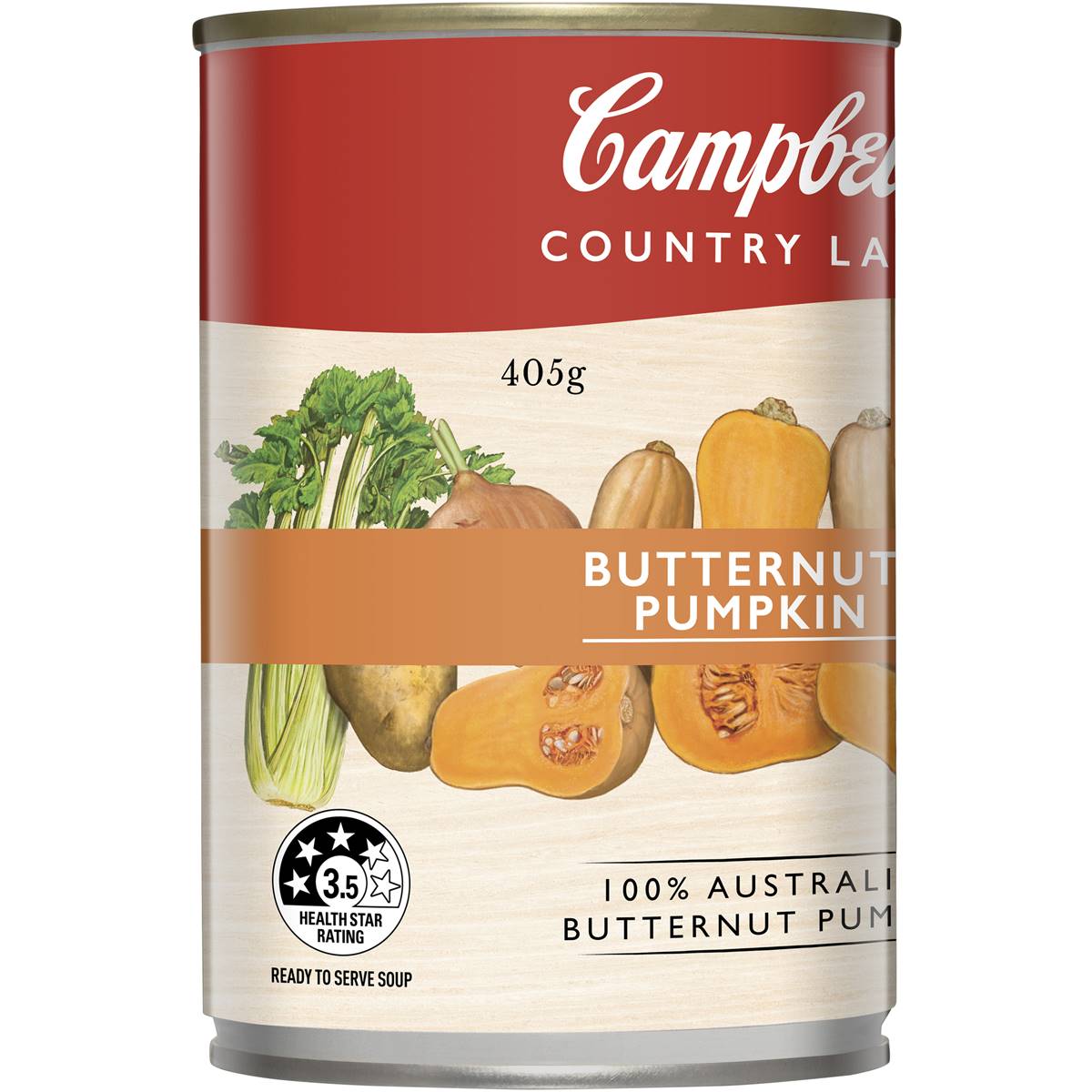 Campbells Country Ladle Butternut Pumpkin Soup 405g Woolworths 4041