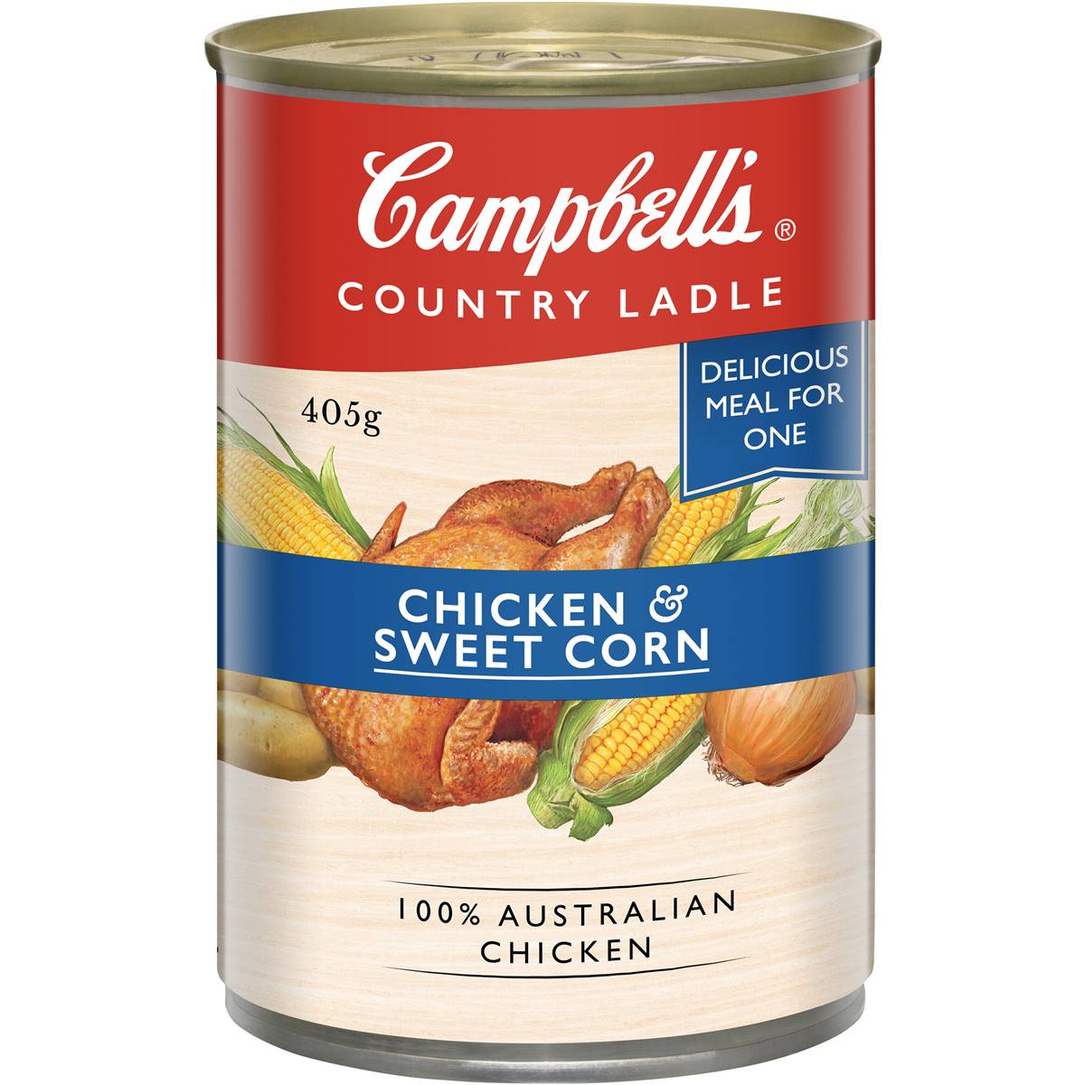 Campbells Country Ladle Chicken And Sweetcorn Soup 405g Woolworths 2179