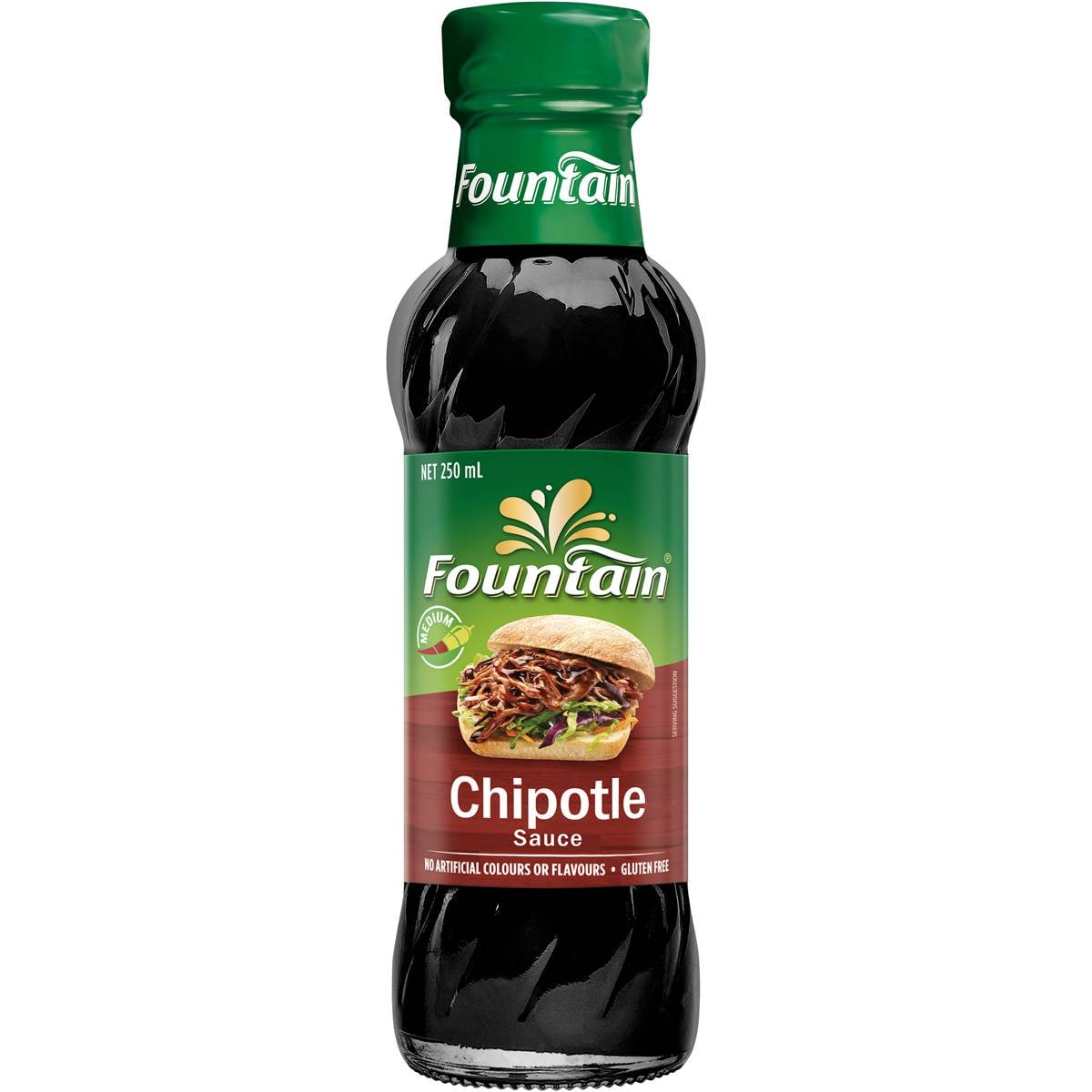 Fountain Chipotle Bbq Sauce 250ml Woolworths