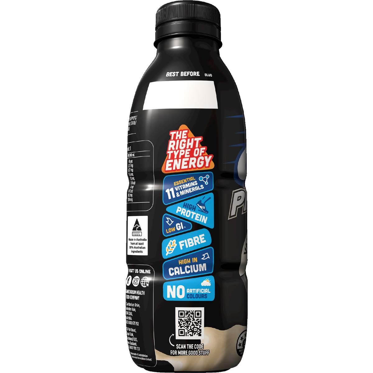 Sanitarium Up & Go Protein Energize Vanilla Milk 500ml Woolworths