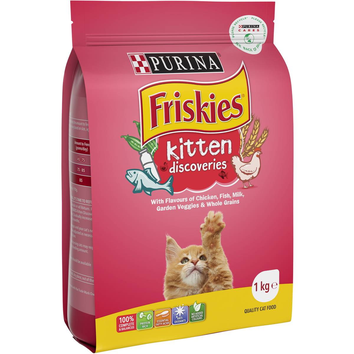 Friskies Kitten Kitten Discoveries Dry Cat Food 1kg Woolworths